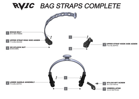 Rovic RV1C - Bag Straps Complete V3
